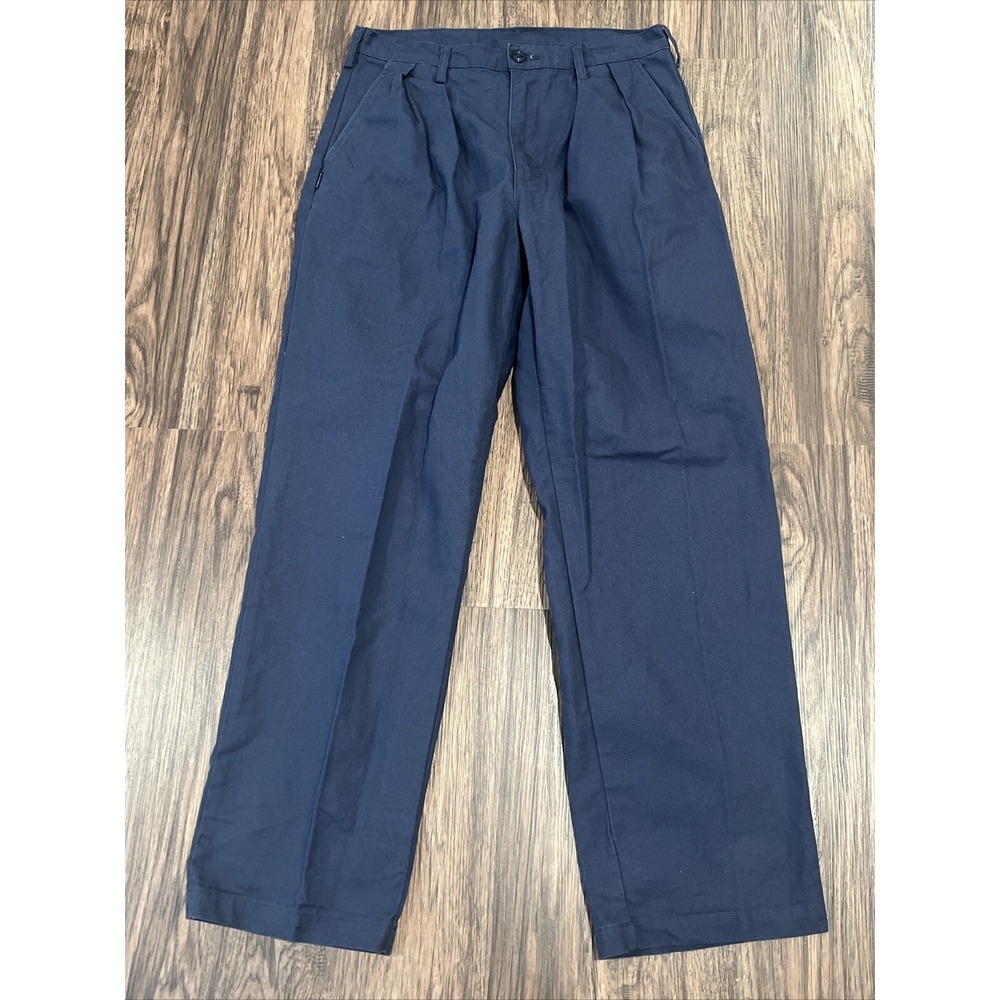 Freshjive made in usa streetwear baggy rave pants Mens size 32 Color Navy